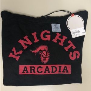 NWT ARCADIA UNIVERSITY KNIGHTS SWEATSHIRT